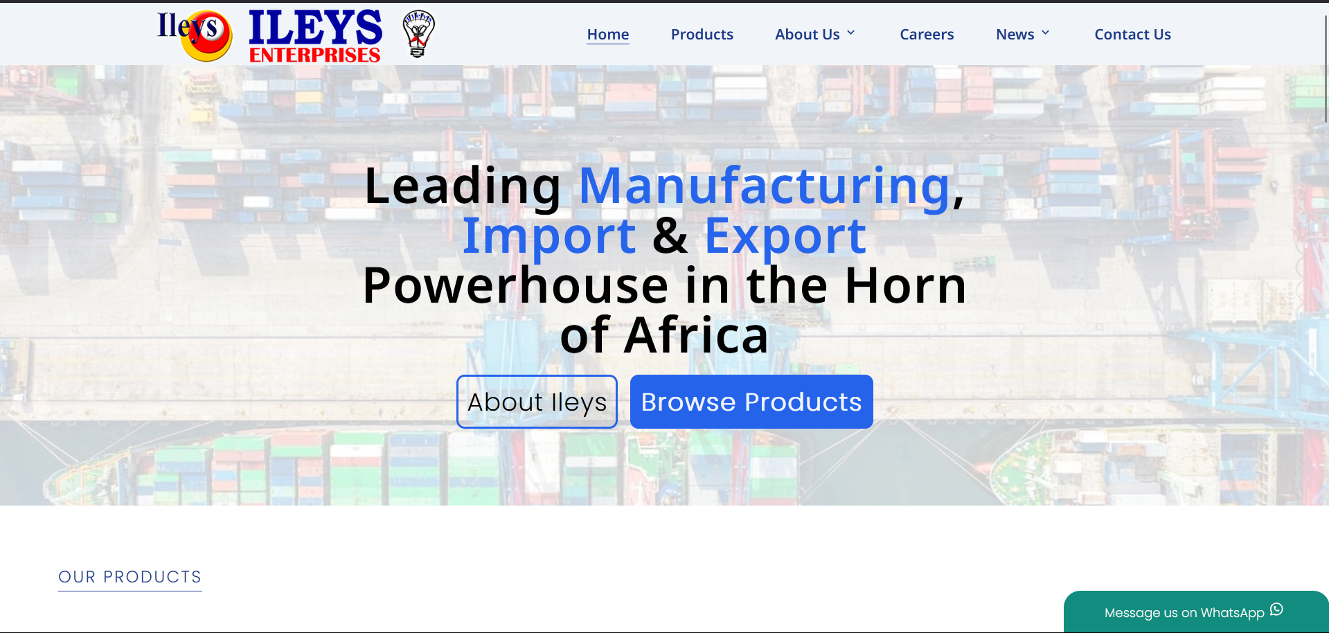 Ileys Enterprises Website